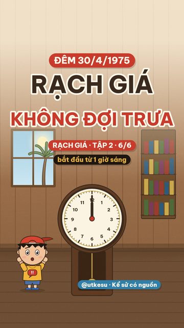 Bìa Tập 2 Phần 6: Đêm 30/4 ở Rạch Giá